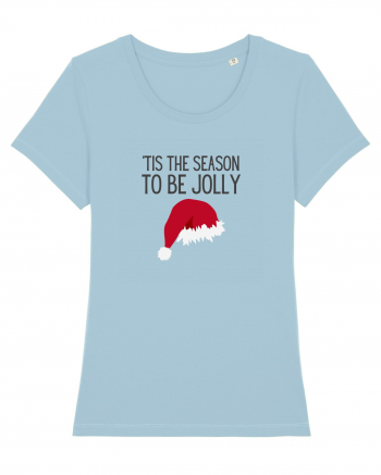 Tis the season to be Jolly (Crăciun)  Sky Blue