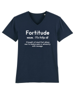 Fortitude Tricou mânecă scurtă guler V Bărbat Presenter