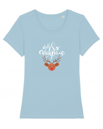 Merry Christmas (Ren) Sky Blue