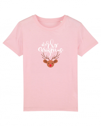 Merry Christmas (Ren) Cotton Pink