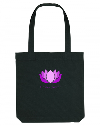 yoga flower power 3 Black