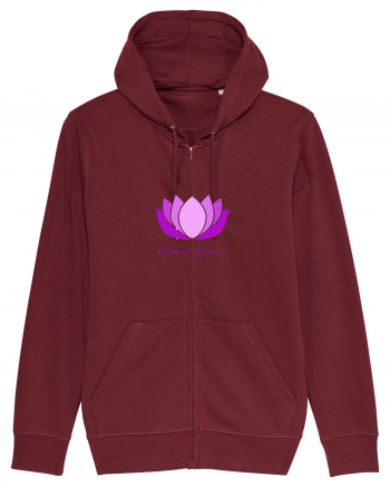 yoga flower power 3 Burgundy