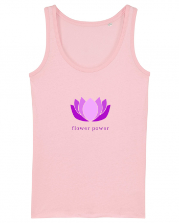 yoga flower power 3 Cotton Pink