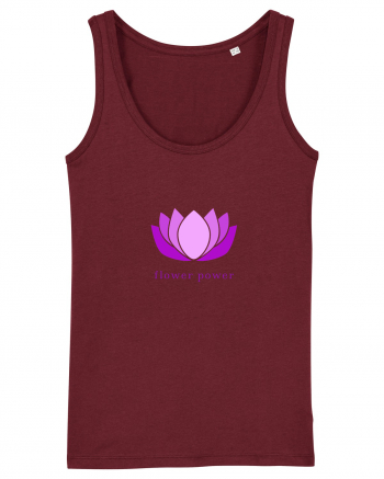 yoga flower power 3 Burgundy