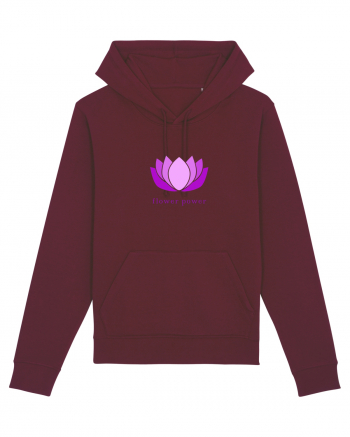 yoga flower power 3 Burgundy