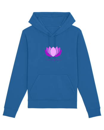 yoga flower power 3 Royal Blue