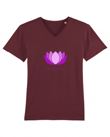 yoga flower power 3 Burgundy