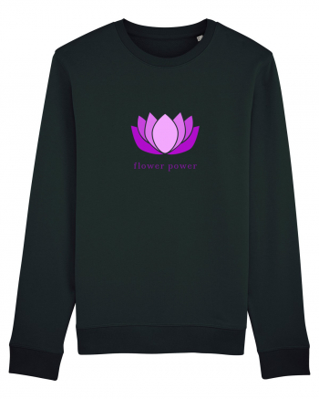 yoga flower power 3 Black