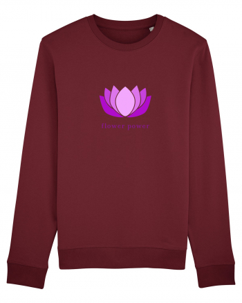 yoga flower power 3 Burgundy