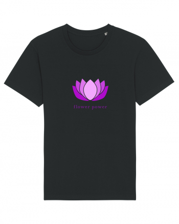 yoga flower power 3 Black