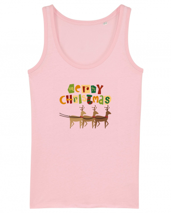 Merry Christmas (reni la datorie)  Cotton Pink