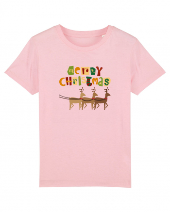 Merry Christmas (reni la datorie)  Cotton Pink