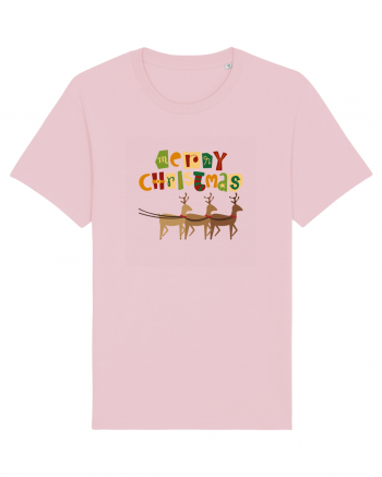 Merry Christmas (reni la datorie)  Cotton Pink