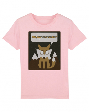 For Fox Sake Cotton Pink