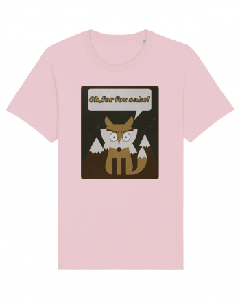 For Fox Sake Cotton Pink