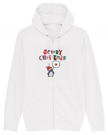 Merry Christmas (pinguin iubitor)  White
