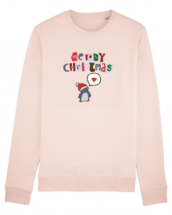 Merry Christmas (pinguin iubitor)  Candy Pink