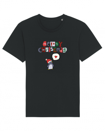 Merry Christmas (pinguin iubitor)  Black