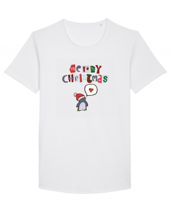 Merry Christmas (pinguin iubitor)  White