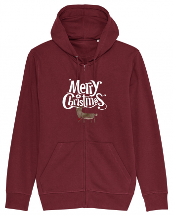 Merry Christmas (Ren timid)  Burgundy