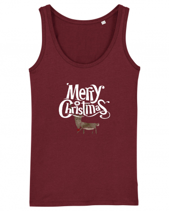 Merry Christmas (Ren timid)  Burgundy