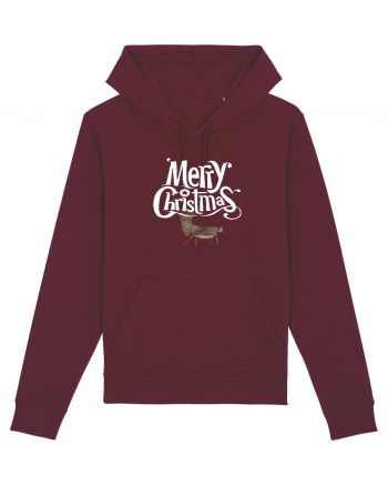 Merry Christmas (Ren timid)  Burgundy