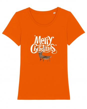 Merry Christmas (Ren timid)  Bright Orange