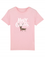 Merry Christmas (Ren timid)  Tricou mânecă scurtă  Copii Mini Creator