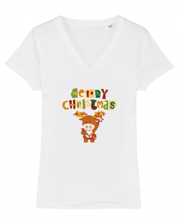 Merry Christmas (Ren luminos)  White