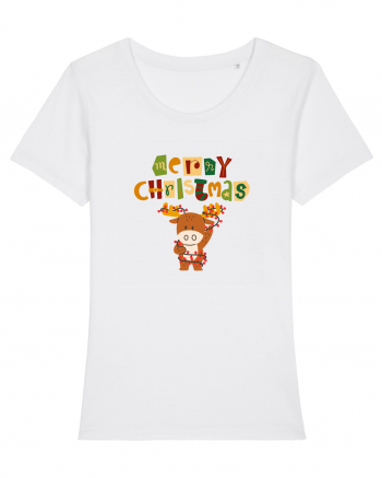 Merry Christmas (Ren luminos)  White