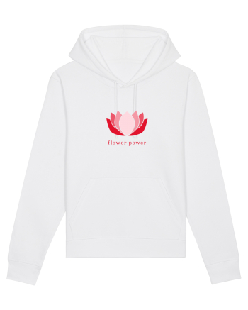 yoga flower power White
