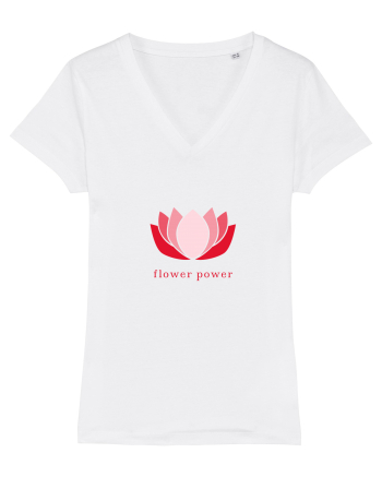 yoga flower power White