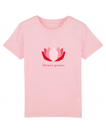 yoga flower power Cotton Pink