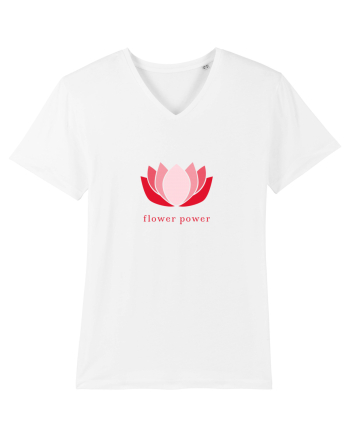 yoga flower power White