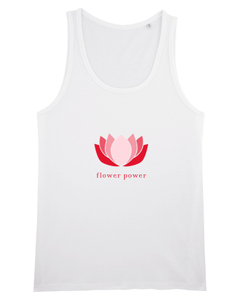 yoga flower power White