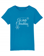 White Christmas (fulgi de zăpadă)  Tricou mânecă scurtă  Copii Mini Creator