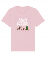 Merry Christmas (scenă de Crăciun)  Tricou mânecă scurtă Unisex Rocker