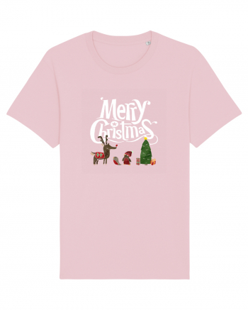 Merry Christmas (scenă de Crăciun)  Cotton Pink