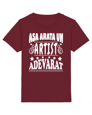 Asa arata un artist adevarat Burgundy