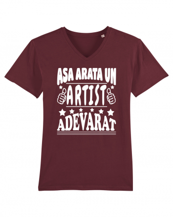 Asa arata un artist adevarat Burgundy