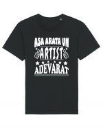 Asa arata un artist adevarat Tricou mânecă scurtă Unisex Rocker