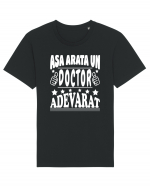 Asa arata un doctor adevarat Tricou mânecă scurtă Unisex Rocker