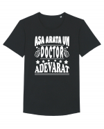 Asa arata un doctor adevarat Tricou mânecă scurtă guler larg Bărbat Skater