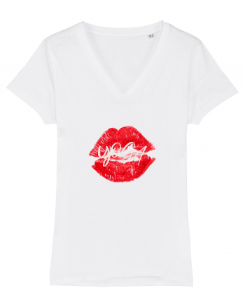 yoga kiss White