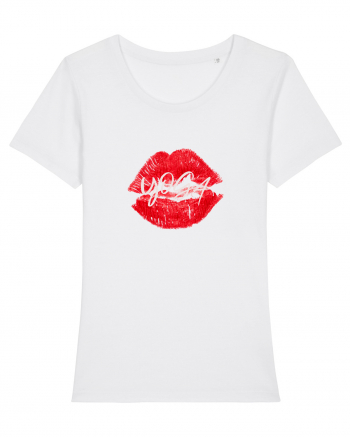 yoga kiss White