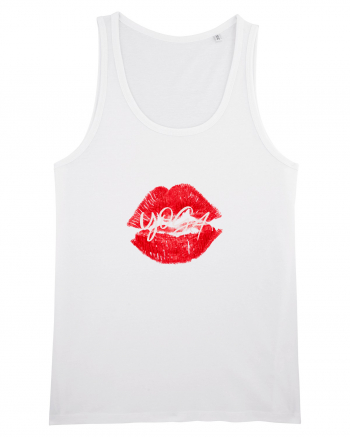 yoga kiss White