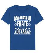 Asa arata un frate adevarat Tricou mânecă scurtă  Copii Mini Creator