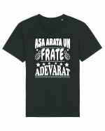 Asa arata un frate adevarat Tricou mânecă scurtă Unisex Rocker