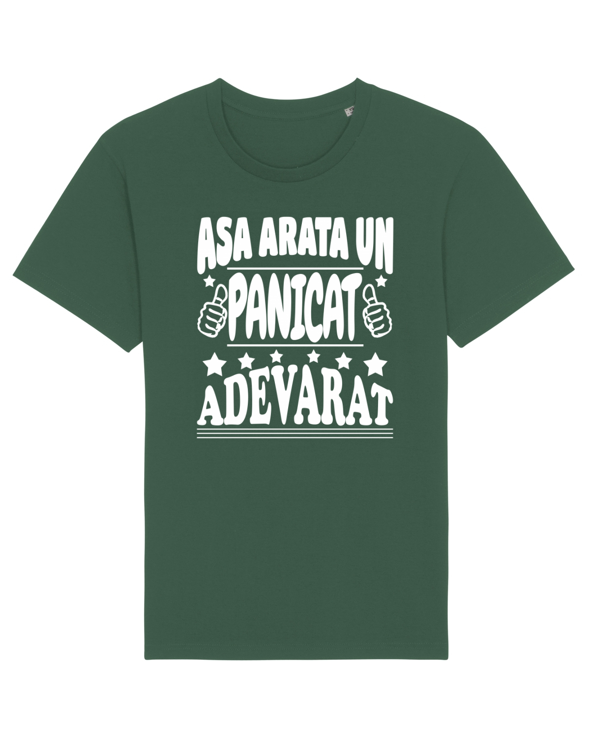 Tricou mânecă scurtă Unisex Rocker Bottle Green