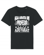 Asa arata un profesor adevarat Tricou mânecă scurtă Unisex Rocker